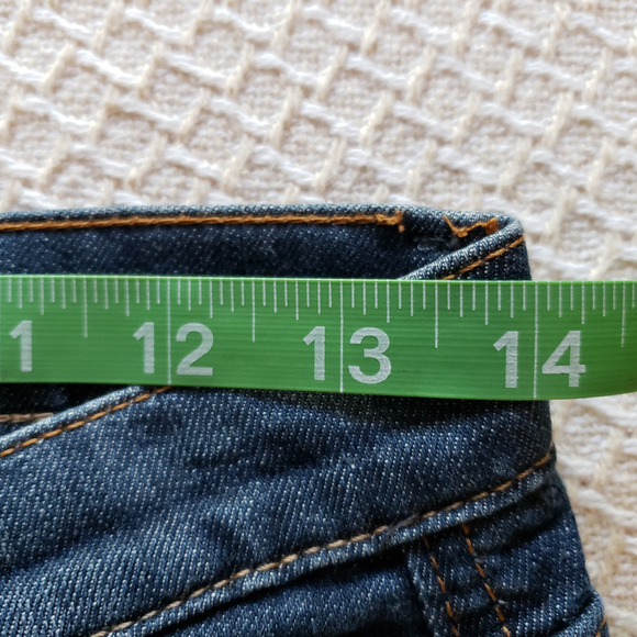 Banana Republic 25/0P Jeans Medium Wash Straight - Picture 6 of 8